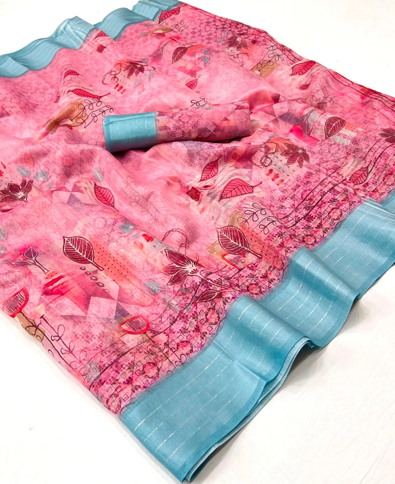 SRC Cotton Digital Printed Non Catalog Sarees Wholesalers In Surat